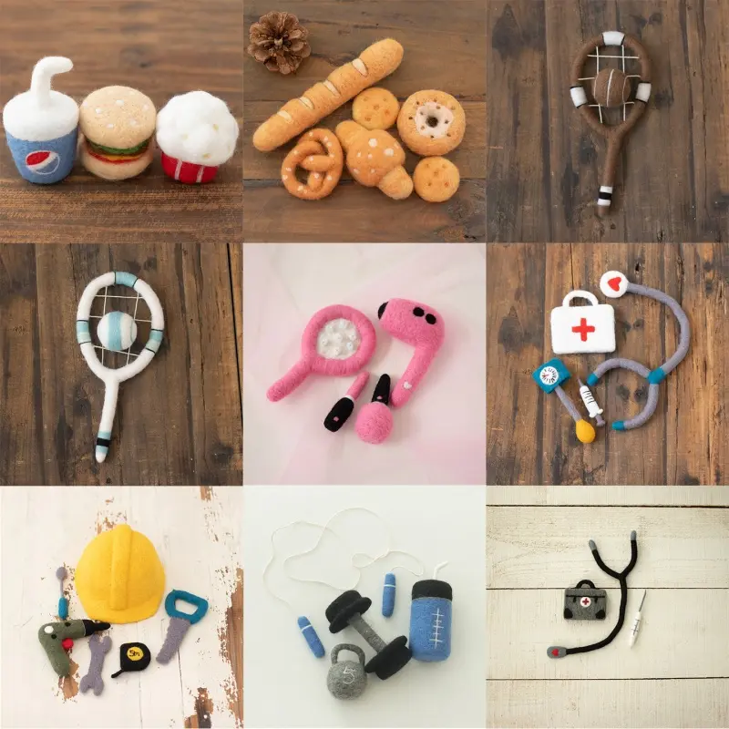 Handmade Wool Creative Decors Props - Newborn Photography Props